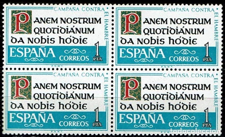 Sellos: ESPA&Ntilde;A 1963 - EDIFIL 1512 BLOQUE 4 - Foto 1