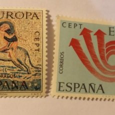 Sellos: LOTE 2 SELLOS ESPAÑA 1973 - EUROPA CEPT - NUEVOS. Lote 178388377