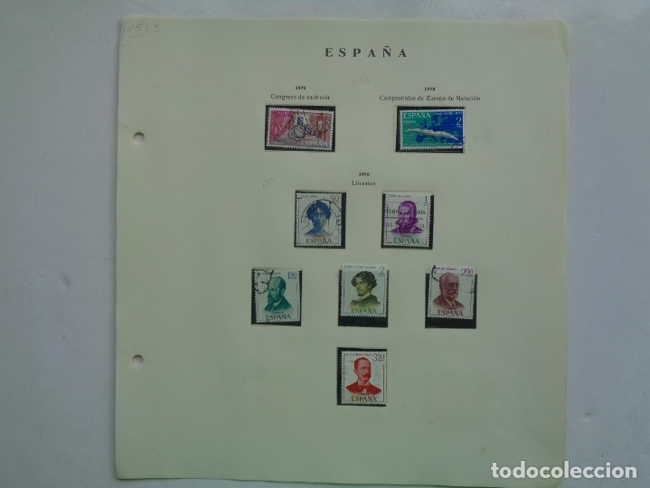 Sellos: ESPA&Ntilde;A 1970 - Foto 1