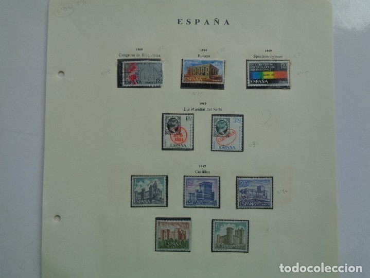 Sellos: ESPA&Ntilde;A 1969 - Foto 1