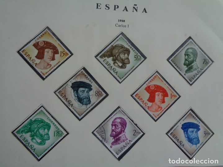 Sellos: ESPA&Ntilde;A 1958 CARLOS I - Foto 1