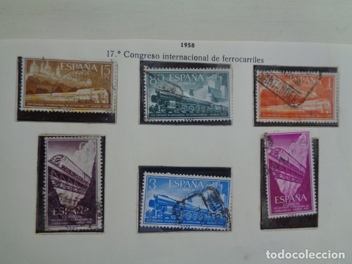 Sellos: ESPA&Ntilde;A 1958 - Foto 1