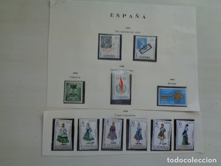 Sellos: ESPA&Ntilde;A 1968 - Foto 1