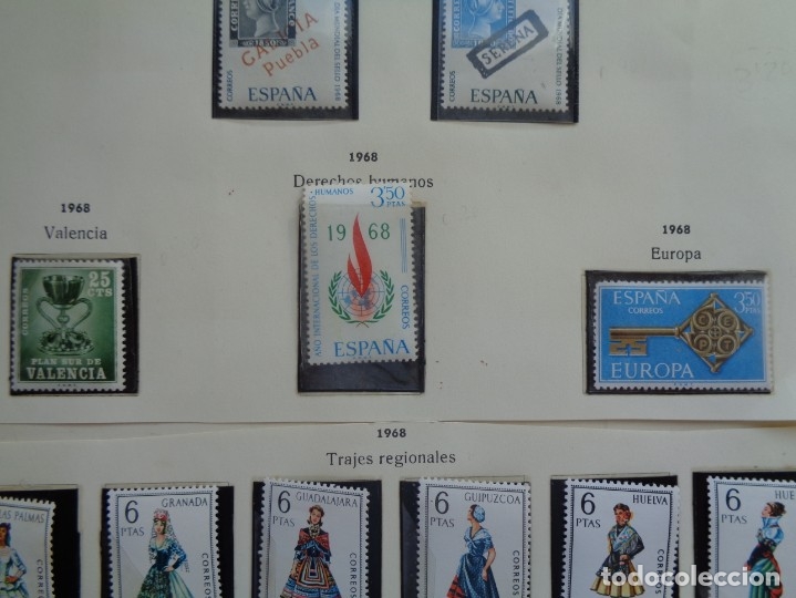 Sellos: ESPA&Ntilde;A 1968 - Foto 3