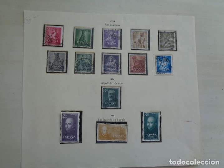 Sellos: ESPA&Ntilde;A 1954 - Foto 1