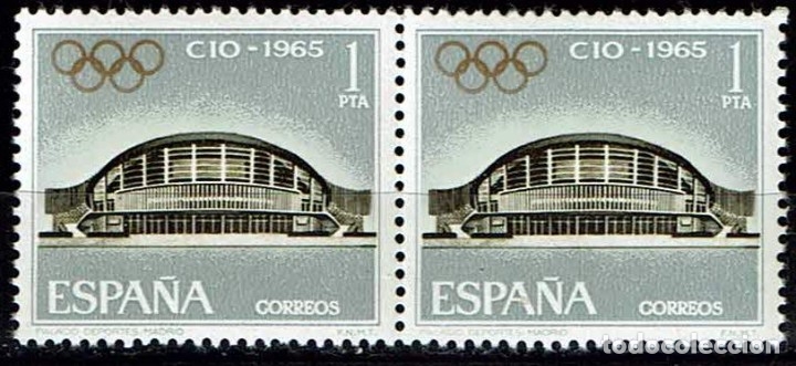 Sellos: ESPA&Ntilde;A 1965 - EDIFIL 1677 (**) PAREJA - Foto 1