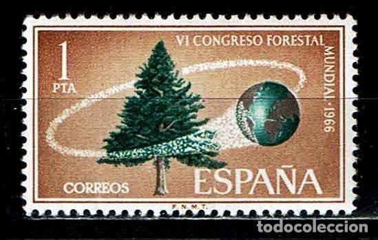 Sellos: ESPA&Ntilde;A 1966 - EDIFIL 1736 (**) - Foto 1