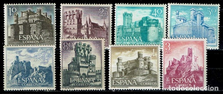 Sellos: ESPA&Ntilde;A 1966 - EDIFIL 1738/1745 (**) - Foto 1