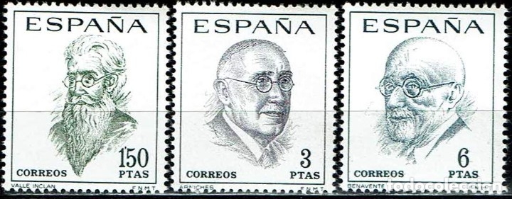 Sellos: ESPA&Ntilde;A 1966 - EDIFIL 1758/1760 (**) - Foto 1