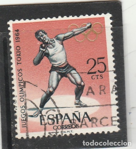 Sellos: ESPA&Ntilde;A 1964 - EDIFILNRO. 1617 - USADO - Foto 1