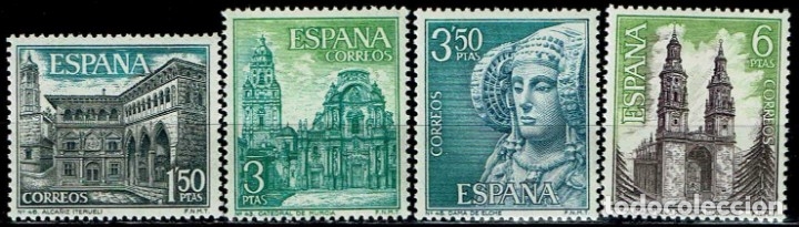Sellos: ESPA&Ntilde;A 1969 - EDIFIL 1935/1938 (**) - Foto 1