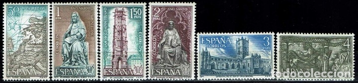 Sellos: ESPA&Ntilde;A 1971 - EDIFIL 2008/2013 (**) - Foto 1
