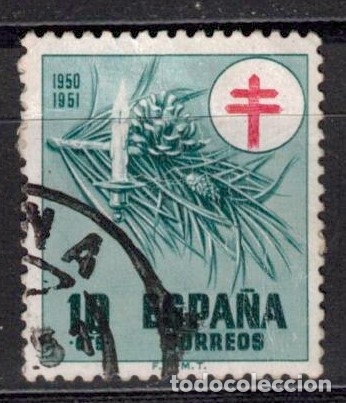 Sellos: ESPA&Ntilde;A 1953 - EDIFIL 1122 - USADO - Foto 1