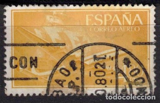 Sellos: ESPA&Ntilde;A 1955-6 - EDIFIL 1176 - USADO - Foto 1