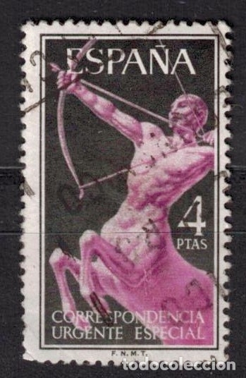 Sellos: ESPA&Ntilde;A 1955-6 - EDIFIL 1186- USADO - Foto 1