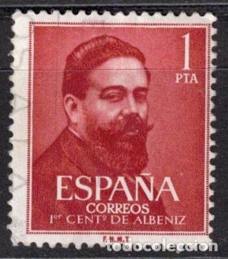 Sellos: ESPA&Ntilde;A 1960 - EDIFIL 1321- USADO - Foto 1