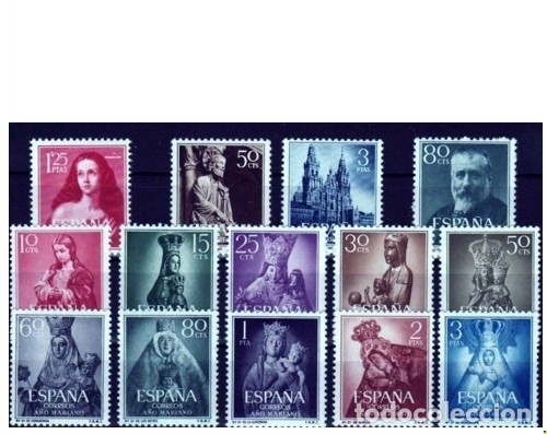 Sellos: COLECCION SELLOS NUEVOS 1950 AL 1965. - Foto 5