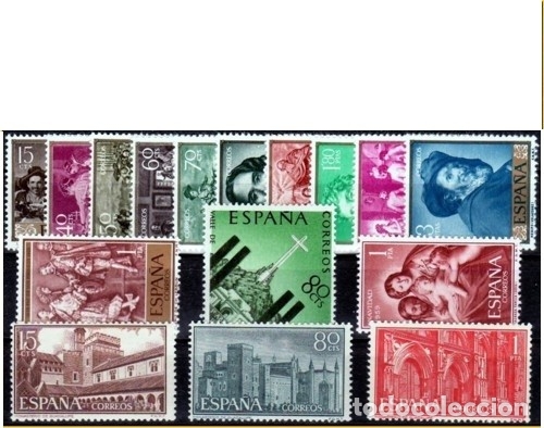 Sellos: COLECCION SELLOS NUEVOS 1950 AL 1965. - Foto 10