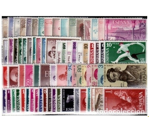 Sellos: COLECCION SELLOS NUEVOS 1950 AL 1965. - Foto 11