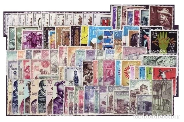 Sellos: COLECCION SELLOS NUEVOS 1950 AL 1965. - Foto 15