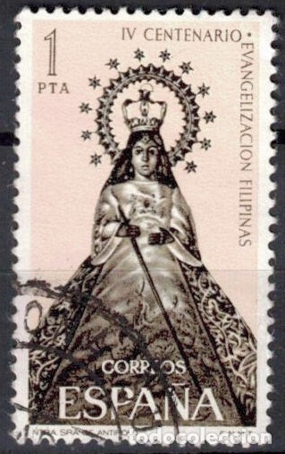 Sellos: ESPA&Ntilde;A 1965 - EDIFIL 1693- USADO - Foto 1