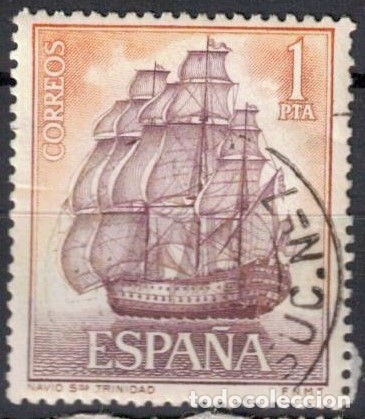 Sellos: ESPA&Ntilde;A 1964 - EDIFIL 1605- USADO - Foto 1