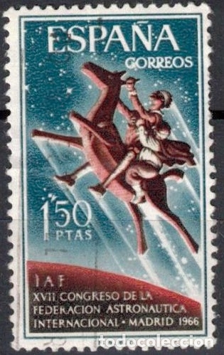 Sellos: ESPA&Ntilde;A 1966 - EDIFIL 1749- USADO - Foto 1