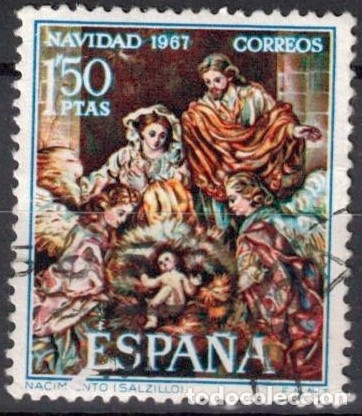 Sellos: ESPA&Ntilde;A 1967 - EDIFIL 1838- USADO - Foto 1