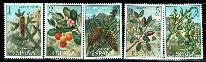 Sellos: ESPA&Ntilde;A 1972 - EDIFIL 2085/2089 (**) - Foto 1