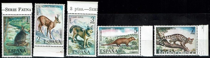 Sellos: espa&ntilde;a 1972 - edifil 2102/2106 (**) - Foto 1