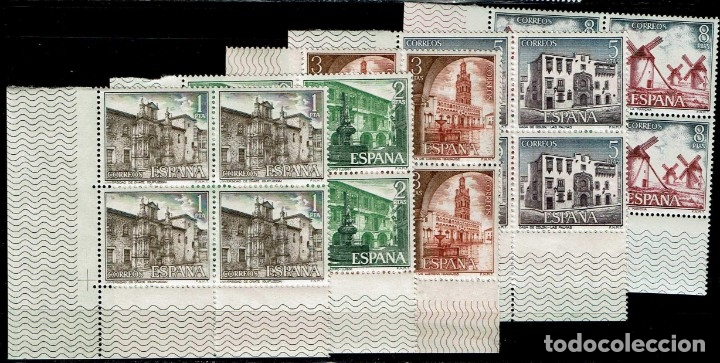 Sellos: ESPA&Ntilde;A 1973 - EDIFIL 2129/2133 (**) EN BLOQUE DE 4 - Foto 1