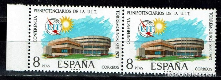 Sellos: ESPA&Ntilde;A 1973 - EDIFIL 2145 (**) EN PAREJA - Foto 1