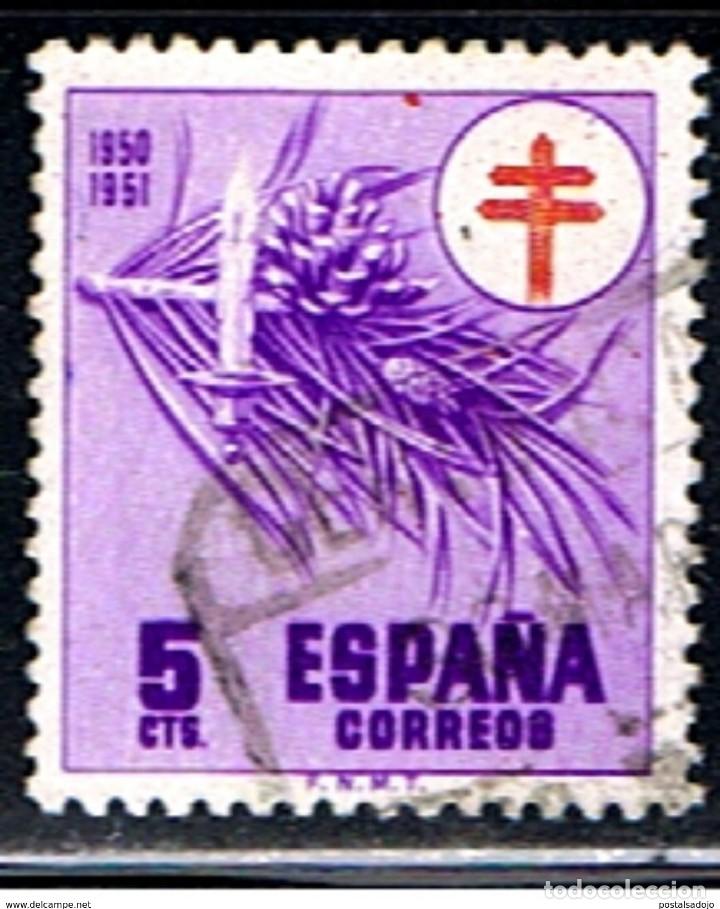 Sellos: ESPA&Ntilde;A // EDIFIL 1084 // 1950 ... USADO - Foto 1