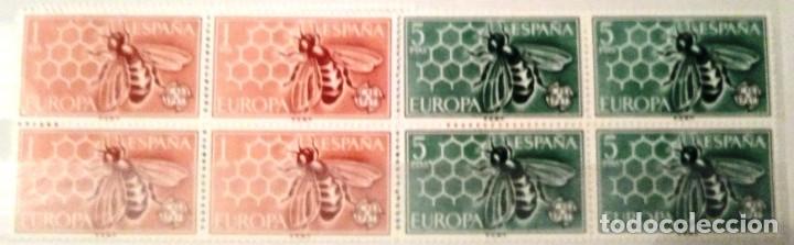 Sellos: EDIFIL 1448/49** BLOQUE DE 4 EUROPA-CEPT - Foto 1