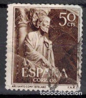 Sellos: ESPA&Ntilde;A 1954 - EDIFIL 1130 - USADO - Foto 1