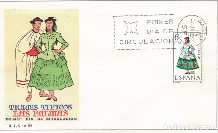 Sellos: ESPA&Ntilde;A 1968 - SOBRES PRIMER DIA - EDIFIL 1845 - Foto 1