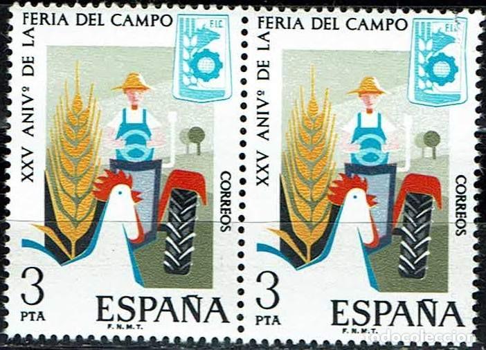 Sellos: ESPA&Ntilde;A 1975 - EDIFIL 2263 (**) EN PAREJA - Foto 1