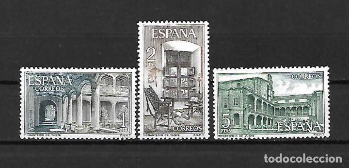 Sellos: monasterio de yuste. espa&ntilde;a- emit. 15-11-1965 - Foto 1