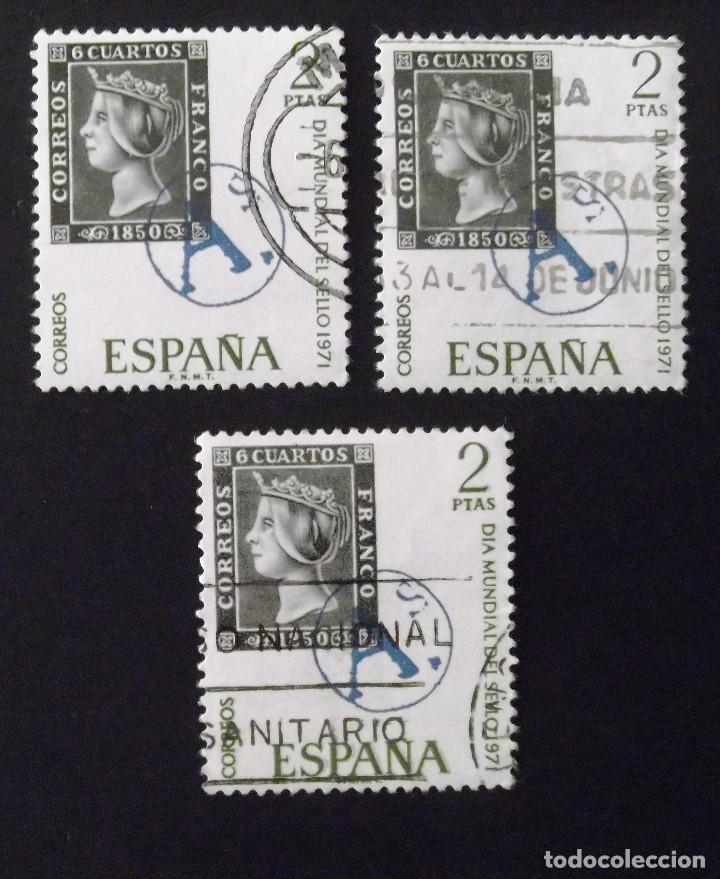 Sellos: 2033, TRES SERIES USADAS. SELLO. - Foto 1