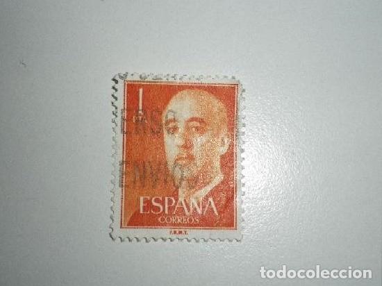 Sellos: SELLO DE FRANCO DE 1 PESETA USADO - Foto 1