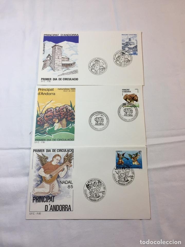 Sellos: Sobres primer dia  andorra - Foto 4
