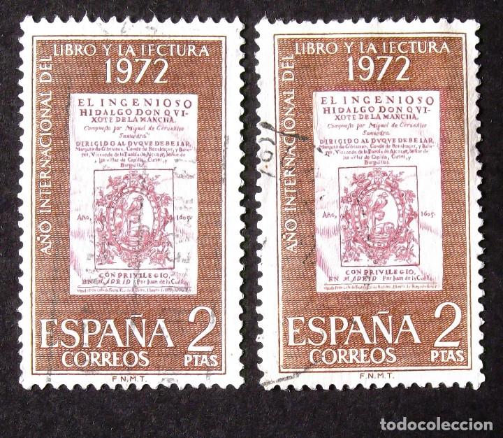 Sellos: 2076, DOS SERIES USADAS. LIBRO. - Foto 1