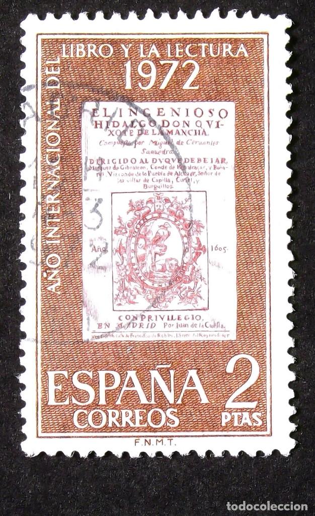 Sellos: 2076, SERIE USADA CON MATASELLO MADRID. LIBRO. - Foto 1
