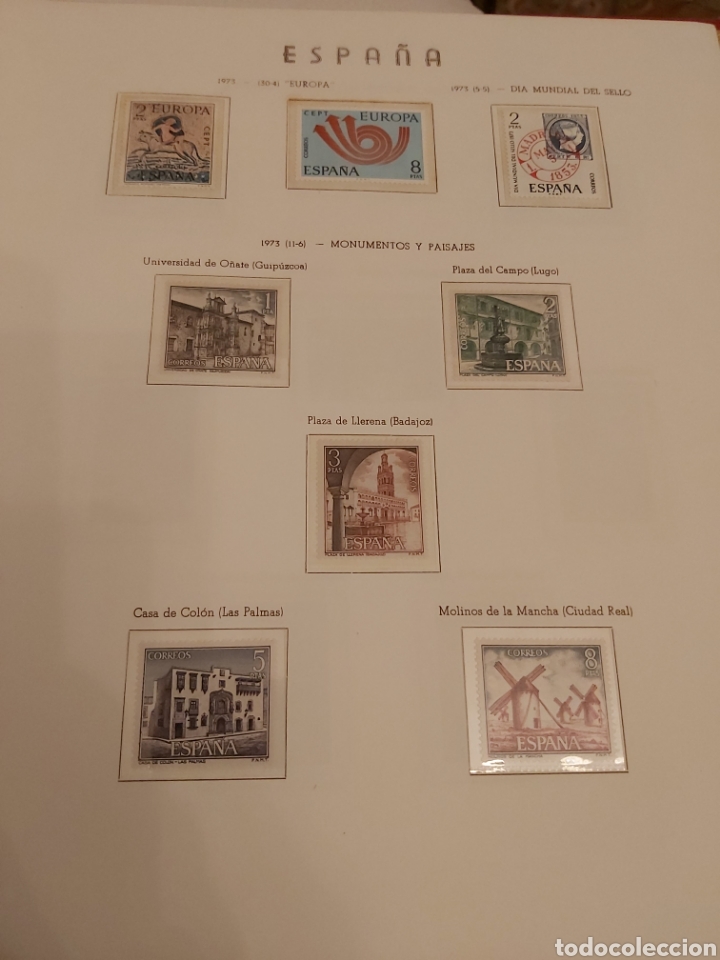 Sellos: Sellos ESPA&Ntilde;A a&ntilde;o 1973 completo. - Foto 2