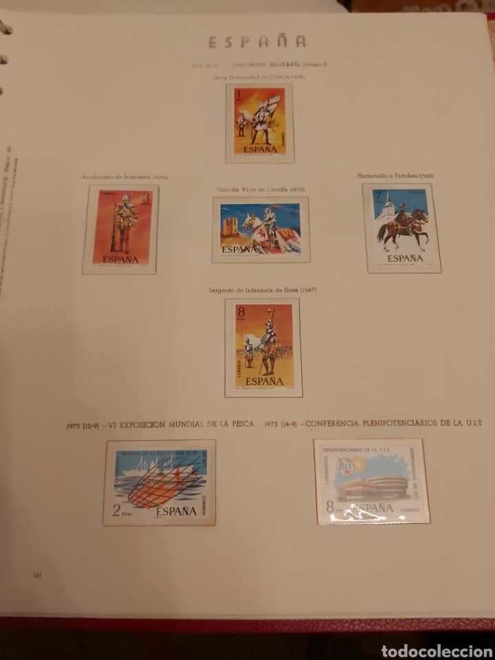 Sellos: Sellos ESPA&Ntilde;A a&ntilde;o 1973 completo. - Foto 4