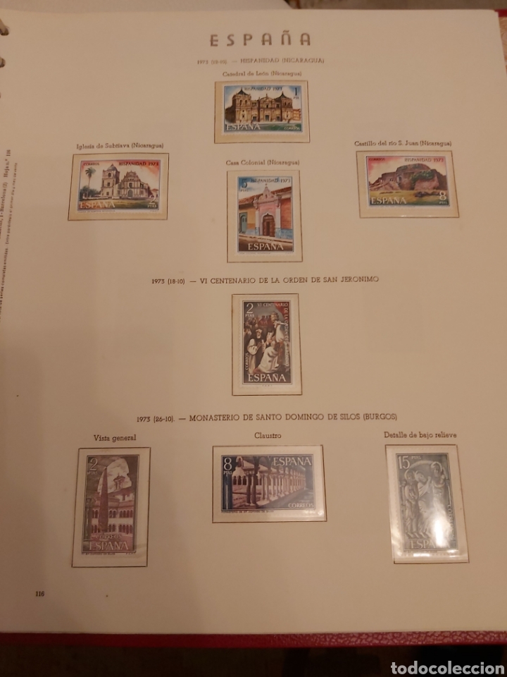 Sellos: Sellos ESPA&Ntilde;A a&ntilde;o 1973 completo. - Foto 6