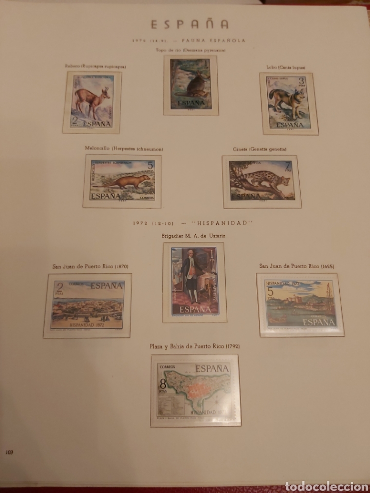 Sellos: Sellos ESPA&Ntilde;A a&ntilde;o 1972 completo - Foto 2