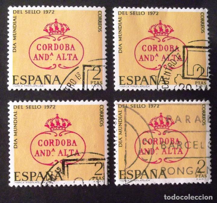 Sellos: 2092, CUATRO SERIES USADAS. SELLO. - Foto 1