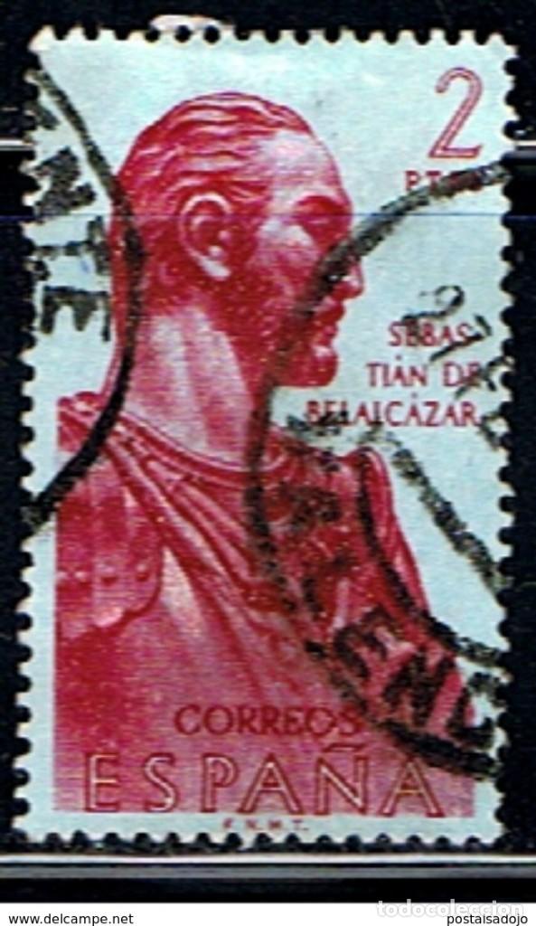 Sellos: ESPA&Ntilde;A // EDIFIL 1378  // 1961 ... USADO - Foto 1