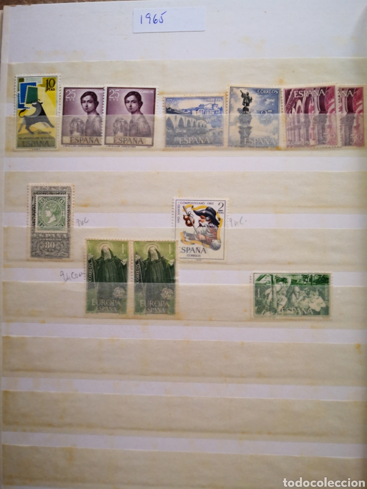 Sellos: Espa&ntilde;a 1965 - Foto 1